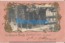 229779 SWITZERLAND LA CHAUX DE FONDS THE STALL CIRCULATED TO URUGUAY POSTAL POSTCARD - Other & Unclassified