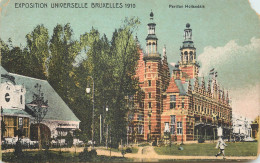 Postcard Belgium Bruxelles Universal Exposition 1910 - Altri & Non Classificati