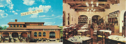 Toscana-arezzo-lucignano Ristorante La Sosta Total Area Di Servizio Autosole Veduta Esterna E Interna (v.retro/2 Cards) - Sonstige & Ohne Zuordnung