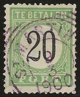 Curaçao     .  NVPH   .   P 6   .   1889  .    O      .     Cancelled - Niederländische Antillen, Curaçao, Aruba