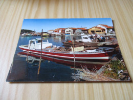 Bassin D'Arcachon (33).Le Port Des Pêcheurs à Piraillan - Carte Animée. - Autres & Non Classés