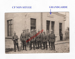 CP NON SITUEE-GRANDGARDE-CARTE PHOTO Allemande-GUERRE 14-18-1 WK-Militaria-FELDPOST - War 1914-18