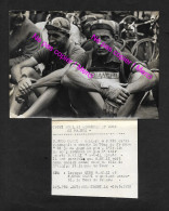 Gino Bartali  Fausto Coppi Cycliste Cyclisme Italie Photo Véritable 13x18 - Ciclismo