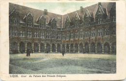 Postcard Belgium Liege Palais Des Princes - Liege