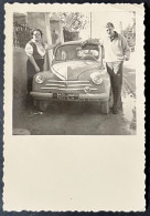 Photo  Ancienne Snapshot Voiture 4CV Tunisie Algérie Maroc 6 X 9 Cm - Cars