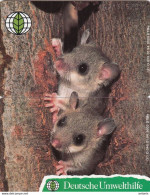 GERMANY(chip) - Puzzle Of 2 Cards, German Environmental Aid/Dormouse(O 039-040), Tirage 9000, 01/94, Mint - O-Reeksen : Klantenreeksen