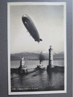 ZEPPELIN - LINDAUER HAFEN M. ZEPPELIN - DAMPFER - Airships