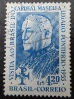 Brazil Brazilië 1955 (1) Visit Of Cardinal Masella To Eucharistic Congress - Used Stamps
