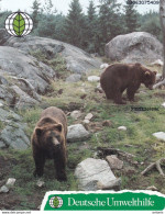 GERMANY(chip) - Puzzle Of 2 Cards, German Environmental Aid/Brown Bears(O 910-953 C), Tirage 4000-20000, 05/93, Mint - O-Reeksen : Klantenreeksen