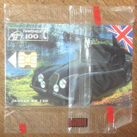 TELECARTE VOITURE CARS JAGUAR XK 120 DU 10/94 TARJETA TELEFONKARTE PHONE CARD SCHEDA CALLING - Privé-uitgaven