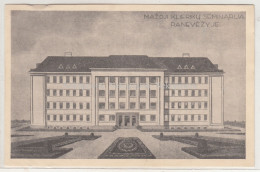 Panevėžys, Klierikų Seminarija, Apie 1930 M. Atvirukas - Lituania