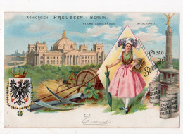 PREUSSEN - BERLIN * Chocolat  Cacao SUCHARD* Litho* 1901* - Sonstige & Ohne Zuordnung