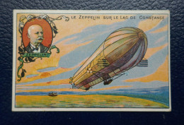Chromo Chicorée Mairesse Cambrai    Le Zeppelin Sur Le Lac De Constance - Other & Unclassified