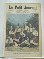 Le Petit Journal N°8 – 17 Janvier 1891 - RUSSIE - LES CHANTEURS RUSSES - - 1850 - 1899