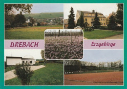 1 AK Germany / Sachsen * Ansichten Von Drebach - Eine Gemeinde Im Erzgebirgskreis - Siehe Auch Die Rückseite * - Other & Unclassified