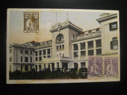 LOURENÇO MARQUES Cancel 1/4 C + 2x50 C On Postcard Bilhete Postal Hotel Polana Moçambique MOZAMBIQUE Portugal Colonies - Mozambique