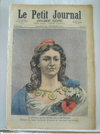 LE PETIT JOURNAL N°13 - 21 FEVRIER 1891 – BUSTE DE LA REPUBLIQUE MARIANNE - 1850 - 1899