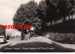 COLLEPEPE - PIAZZA MADONNA DEL BUON CONSIGLIO F/GRANDE VIAGGIATA 1964 ANIMAZIONE - Perugia