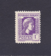 TIMBRE FRANCE N° 637 Sans Gomme - Unused Stamps