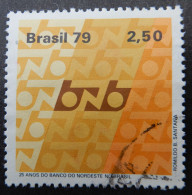 Brazil Brazilië 1979 (1) The 25th An. Of The Northeast Bankl Of Brazil - Used Stamps