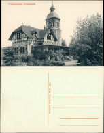 Ansichtskarte Bad Liebenwerda Partie An Der Villa 1914 Rote Schrift - Bad Liebenwerda