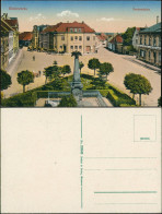 Ansichtskarte Elsterwerda Wikow Denkmalplatz Und Straßen 1916 - Elsterwerda