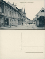 Ansichtskarte Elsterwerda Wikow Hauptstraße - Schlosserei 1915 Coloriert B - Elsterwerda
