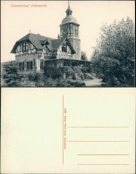 Ansichtskarte Bad Liebenwerda Partie An Der Villa 1914 (roter Aufdruck) - Bad Liebenwerda