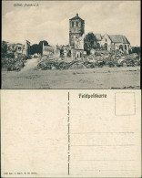 Rethel Rethel Zerstörte Gebäude A.d. Kirche, Frankreich, World War I. 1916 - Rethel