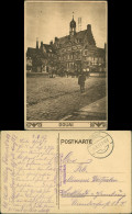 Douai Dowaai  Gebäude, Fuhrwerk, Wirtschaftskomp. 1917  Feldpoststempel - Douai