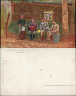 Lustiges Quartett  Front In Der Dobrutscha, Musizierende Soldaten 1915 - Non Classés