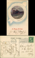 Happy Birthday Geburtstag US-Postage, Postcard Cancel New York 1911 Prägekarte - Verjaardag