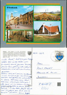 Postcard Třeboň 4 Bild Karte 1985 - Tchéquie