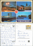 Trautenau Trutnov Okresní Město Při Večerním Osvětlení 1988 - Tchéquie