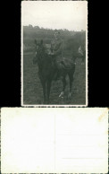 Foto  Soldat Tschechien Ceska Auf Pferd 1930 Privatfoto - Sonstige & Ohne Zuordnung