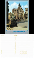 Dresden Besucher Vor Georgentor, Statue Der BrühlschenTerrassentreppe 1987 - Dresden