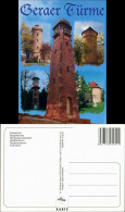 Gera Geraer Türme, Fuchsturm, Ferberturm, Bergfried Schloss Osterstein 1995 - Gera
