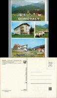 Postcard Donovaly Hotels, Schafe, Bungalows 1985 - Slowakei