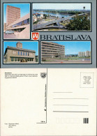 Pressburg Bratislava Obchodný Dom Prior A Hotel Kyjev, Pohľad Na Most SNP  1990 - Slowakei