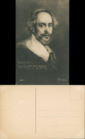 Ansichtskarte  Porträt Bildnis Von William Shakespeare 1910 - Peintures & Tableaux
