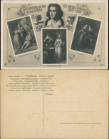 Ansichtskarte  100-jähriger Todestag Schiller Mehrbild-AK 3 Szenen 1905 - Paintings