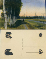 Ansichtskarte Elsterwerda Wikow Partie An Der Elster 1920 Coloriert - Elsterwerda