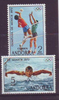 ANDORRA Spanish 76-77,unused - Unused Stamps