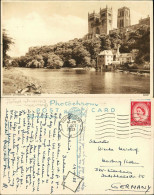 Postcard Durham River And Castle 1953  - Autres & Non Classés