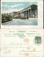 Ansichtskarte Baden-Baden Partie Am Conversationshaus 1901 - Baden-Baden
