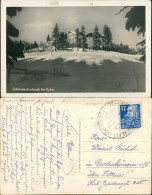 Ansichtskarte Hain-Oybin Johannissteinbaude Im Schnee 1951  - Oybin