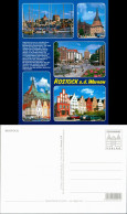Ansichtskarte Rostock Boote Im Hafen, Straßenbahn, Autos, Plätze 1990 - Rostock