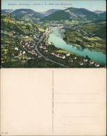 Postcard Salesel Dolní Zálezly Blick Auf Die Stadt 1913  - Czech Republic