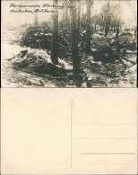  Verheerende Wirkung Der Dt. Artillerie Privatfoto AK WK1 1917 Privatfoto - Guerre 1914-18