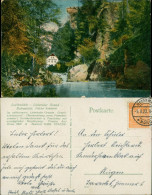 Ansichtskarte Lohmen (Sachsen) Lochmühle, Liethaler Grund Rabentiefe 1917 - Autres & Non Classés